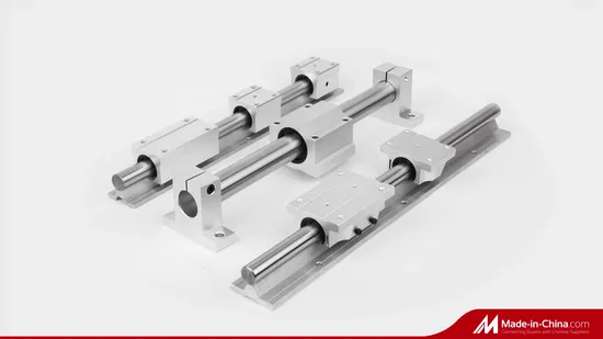 Китайский отечественный 15-летний профессиональный производитель алюминиевого линейного опорного цилиндра хромированной линейной направляющей для автозапчастей SBR TBR с ЧПУ